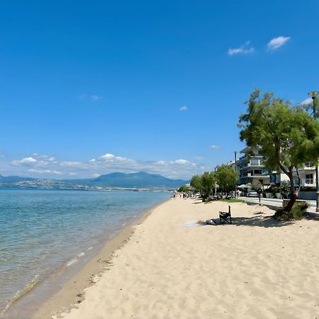 Nouri Schoene Wohnung In Direkter Strandnaehe, Schnelles Internet, Freies Parken, Nahe Flughafen Peraía Exterior foto